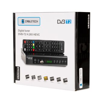 TUNER DVB-T2/C CABLETECH URZ0336B H.265