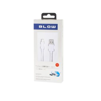 KABEL USB - TYPE C 1m BLOW 66122 biały