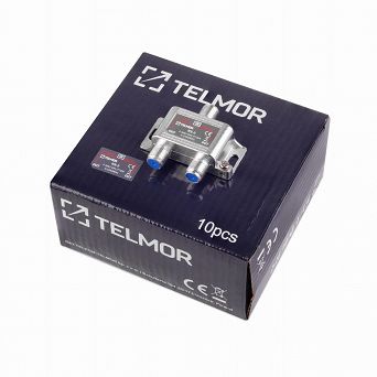 SPLITTER TELMOR 5-2400MHz RS-2 DC 2WAY