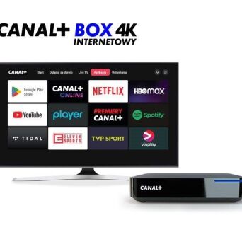 Usługa CANAL+ BOX 4K UHD HY4001CD 2M ANDROID TV