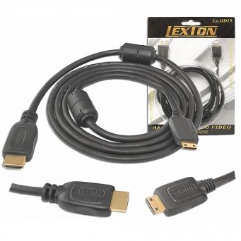 KABEL HDMI -  mini HDMI LX HD19 1,5m  LEXTON